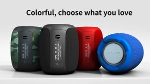 Zealot TWS Portable Wireless Speaker TWS Bluetooth Column Waterproof HIFI Lossless Sound Quality Stereo Subwoofer Loudspeaker