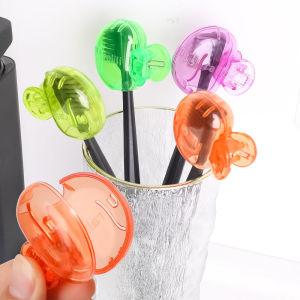 YESPERY 1/3pcs Portable Toothbrush Head Cover Clip Dustproof Toothbrush Head Protective Case For Travel Hiking Camping