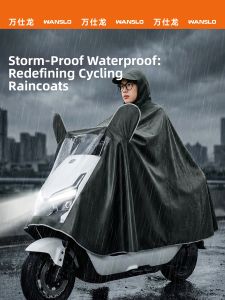 WANSLO | Rainproof Motorcycle Raincoat