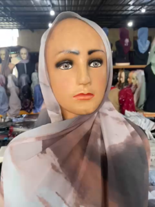 pashmina motif abstrak marble series terbaru