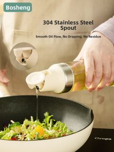 BC | Leak-Proof Automatic Lid Oil Dispenser Bottle