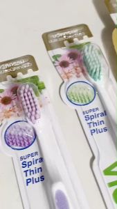 VICEROY เคลื่อนที่ 3 หมูกรอบ สีฟัน กระบวนการขนแปรงนุ่ม ซอฟท์ & คลีน รุ่น Thin Plus สำหรับที่นี่