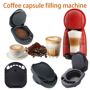 Refill Reusable Capsule Adapter for Dolce Gusto Coffee Capsule Convert Compatible with Genio S Piccolo XS Machine Coffee Accesso