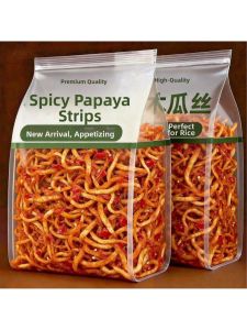 Appetizing Papaya Strips