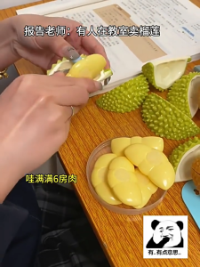 ทุเรียนจำลอง ผักผลไม้หั่นชิ้น ทุเรียนของเล่น ของเล่นเด็ก ผักผลไม้จำลอง ของเล่นเสริมพัฒนาการ สินค้าพร้อมส่งจากไทย