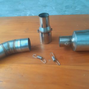 Sambungan pipa adaptor knalpot inlet 50 ke 38