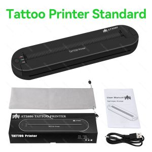 YINSITOM Tattoo Stencil Printer Thermal Wireless Tattoo Transfer Kit Machine with Transfer Paper Compatible with Smartphone & PC