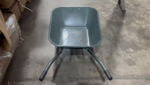 Bansoon Goldlion H/d Welded Wheel Barrow Grey with Air Wheel.gardening.construction Sites