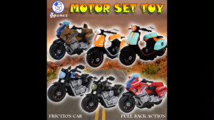Spence Motorcycle Toy GRP 32 Raion Friction Pullback Action Toys for Boys and Kids | Raion