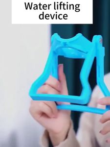 Multifunctional Plastic Round Handle Bucket Folding Holder Handle Lifter Holder for Gallon Water Container