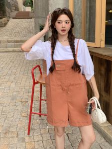 YINLUOYA | Elegant Slimming Two-Piece Set Short Pants Top Wide Leg Pants High Waist Commuter Style Korean Fashion Summer Collection