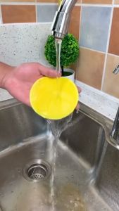 Multifunction Dish Cleaning Silicone Brush Silicon Kitchen Cleaning Sponge Dishwashing Scrubber Silicone Pad 硅胶洗碗刷