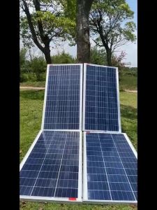 Qpio แผงชาร์จพลังงานแสงอาทิตย์ 500w 400w 300w 200w 100w รายปี 0 ค่าไฟฟ้า หมอนแผ่นแผ่น แผงโซลาร์เซลล์กลางแจ้ง แผงชาร์จอัตราการแปลงสูง