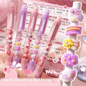 2 Bộ 0.5 Mm Mịn Điểm Bút Gel Nhanh Khô Viết Êm Kawaii Dễ Thương Văn Phòng Phẩm Dành Cho Học Sinh Trường Học Văn Phòng Sử Dụng