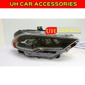 FORD MUSTANG 2018 - 2023 PROJECTOR LED HEADLAMP WITH DYNAMIC LIGHT BAR + RUNNING SIGNAL