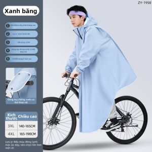 ZHENGYU | Áo Mưa Đi Học Có Khe Đựng Ba Lô