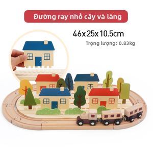 LEKU | Bộ Mở Rộng Đường Ray Toy Train Thông Minh Phụ Kiện Giáo Dục