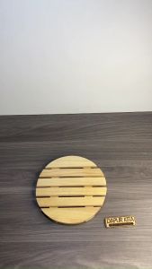 Tatakan Panci Bahan Kayu Model Bulat