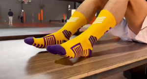 Professional Star Basketball Socks Elite Thick Sports Socks Adults Kids Non-slip Breathable Durable Towel Bottom Sports Socks