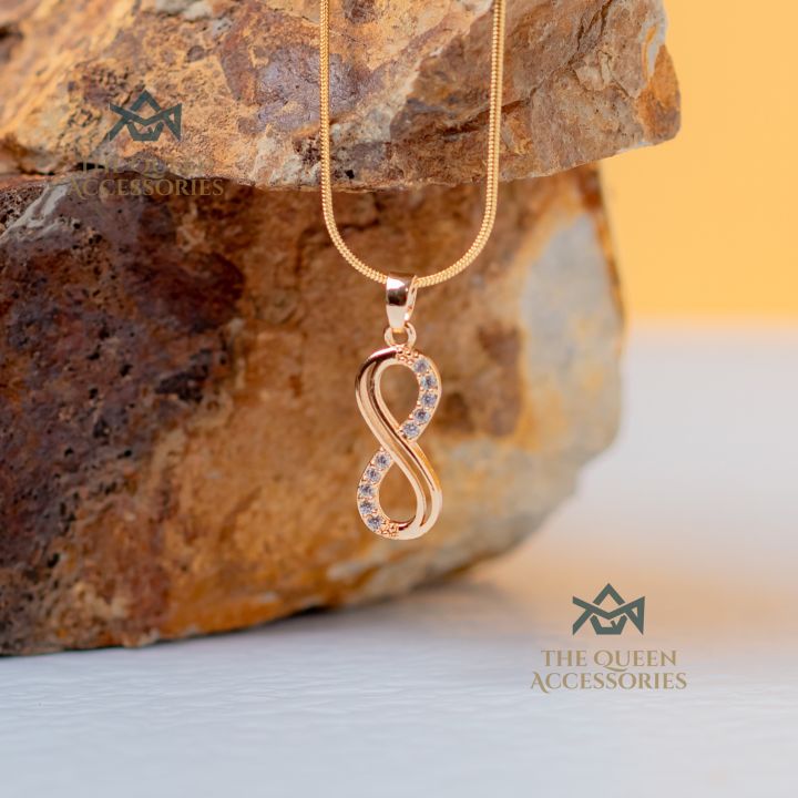 Tala by Kyla Inspired Infinity Necklace with Free Box The Queen