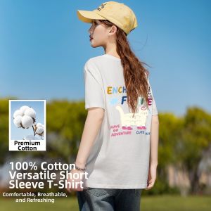 BALENO | Cotton Comfort Street Style Cat Print T Shirt