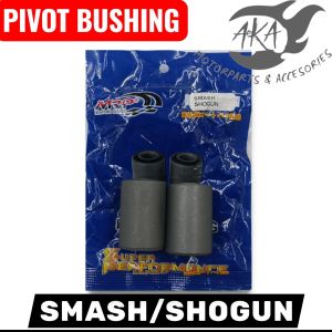A.K.A MOTORPARTS MRP PIVOT BUSHING FOR SMASH/SHOGUN Durable rubber and metal construction for vehicle suspension systems