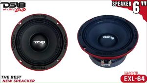 🔥ของแท้มีประกัน🔥ลำโพง 6.5นิ้ว DS18 รุ่น PRO-EXL64  สไตล์ดุ แบรนด์ดังระดับโลก ลำโพงติดรถยนต์ เสียงกลาง เสียงดี แบรนด์แท้