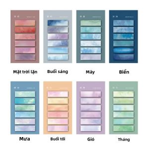 120 Chiếc Tự Dính Chỉ Số Tab Trong Suốt Giấy Dán Ghi Chú Chống Nước Trang Đánh Dấu Phân Loại Các Tập Tin Cờ Người Lập Kế Hoạch Miếng Dán