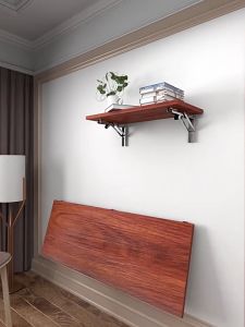 [GGJJ][พร้อมส่ง]（ส่งเร็ว 2ชิ้น-1คู่） สแตนเลสพับสามเหลี่ยมชั้นวางติดผนังพับชั้นวางโต๊ะเขียนหนังสือ สแตนเลสพับสามเหลี่ยมชั้นวาง 16 นิ้ว