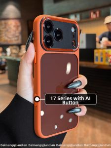 DAIMANG | Anti-drop All Black Design Phone Case for Apple Models