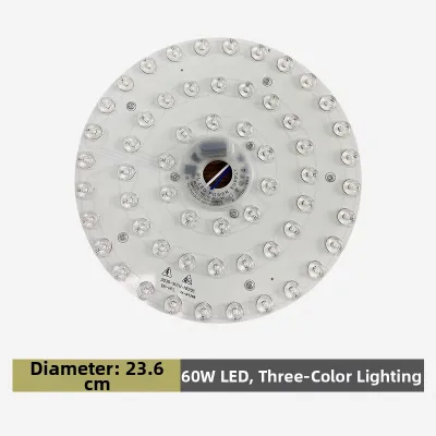 「China Plug」PUYU | Fan Light Compatible Full Spectrum Eye Protection LED Ceiling Light Bulb Replacement