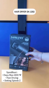 Pengering Rambut Hair Dryer Professional Multifungsi SIxma SK-2202