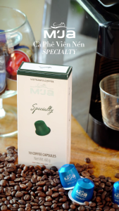 [Hạt Tuyển Chọn] Cà Phê Dạng Viên Nén Đặc Sản Specialty Cao Cấp MJA - 100% Arabica Coffee - Đạt chuẩn SCA 80+ - Hộp 60g