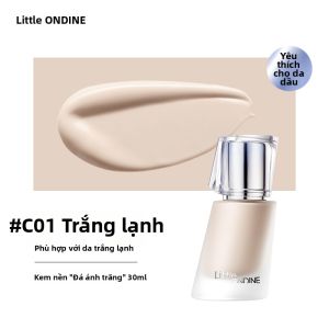 LITTLE ONDINE | Kem Nền Che Khuyết Điểm Lâu Trôi Moonlight Stone Cho Da Dầu