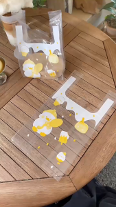 50pcs High Quality Singlet dessert/packaging Bag/ Plastic Bag /Plastik Lutsinar / Berkualiti PP PE Beg