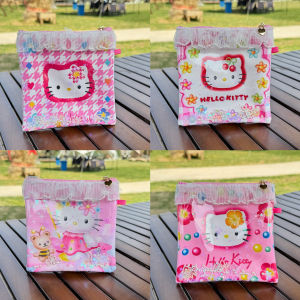 Handmade PVC Glowing Sand Makeup Bag Zipper Style Lipstick Storage Bag Cartoon Coin Purse Small Square Bag Organizer