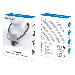 Puluz | Giá Đỡ Cổ Từ Tính Tháo Lắp Nhanh PULUZ Dành Cho GoPro MISSION 1/1 PRO Hero13 Black DJI Action Cameras Phụ Kiện Gắn Camera Bằng Nhôm