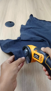 Gunting Kain Elekterik Baterai 2000Mah Potong Kain Mini Gunting kain Tanpa Kabel Elektrik