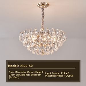 Aiskdan | K9 Crystal Chandelier