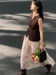DANTING | Mature Style Women Two Piece Skirt Suit Set