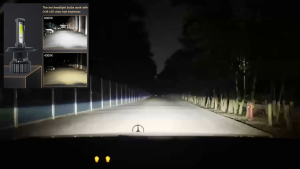 Lampu Depan Mobil Headlight LED H4 COB 72W Headlamp Cool White 2 PCS