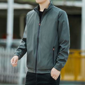 TUCANO | Mens Loose Casual Jacket Middle-aged Business Stand-collar
