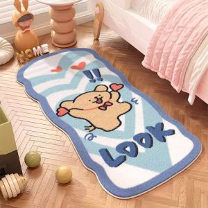 Carpet Childhood Bedside Long Strip Window Corners Cute Sheep Velvet New Style Cartoon Pattern Home Decorative Rug