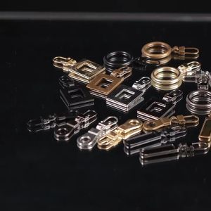 10pcs Metal Detachable Zipper Puller Universal Removable Zipper Sliders Head For Luggage Repair