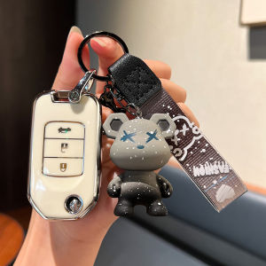 TPU Car Key Case Cover Shell for Honda XRV CRV HRV Civic Accord City Life Jazz Holder Keychain Protector Fob Styling Accessories