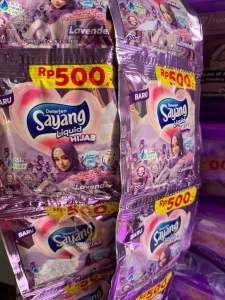 FREE TOPLES Detergent Liquid Sayang Hijab Terbaru Isi 24Sachet Bonus Toples