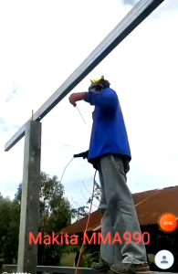 Makitaตู้เชื่อมระบบ Inverter MMA990 เครื่องเชื่อมไฟฟ้า เชื่อมลวดLได้สายยาว10เมตร