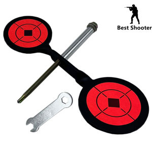 Thickened steel slingshot target small-caliber shooting practice target screw set target