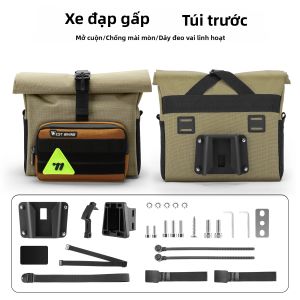 West Biking | Túi Đựng Đồ Xe Đạp Gấp Đa Năng 2 Trong 1 WEST BIKING Dung Tích Lớn 3.3+0.6L Gắn Tay Lái Đựng Dụng Cụ