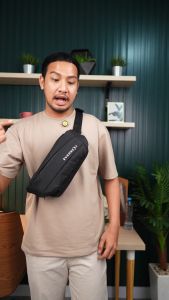 EVERNEXT - WAIST BAG PRIA TAS SELEMPANG CRUIZE WATERPROOF TAS PINGGANG ANTI AIR TAS SELEMPANG PRIA DISTRO TERBARU